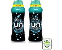 2 x Lenor Unstoppables - Geurbooster - Fris - Non-Stop Frisheid - Grootverpakking - Grootverpakking - Vaatwasstrips - Geurbooster - Frisheid - Wasgeur - Citrusgeur - Fruitgeur