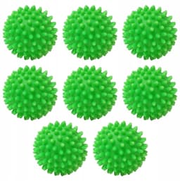 8 Stuks Witte Wollen Droogballen voor Zachte Kleding en Sneller Drogen — thumbnail 5