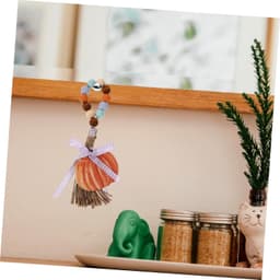 1set Herfst Houten Kralen Slinger Met Tassel Pompoen Pendant Decoratie Voor Wand Boerderij-thema Voor Thuis Keuken Decoratie — thumbnail 2