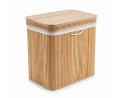 Bamboe wasmand, 63 x 43 x 60 cm