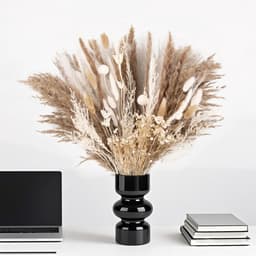 Decoratie 109 Stuks Natuurlijk Droogbloemen Boeket voor Tafeldecoratie DIY Boho Stijl Gedroogde Pampasdecoratie Kunstmatige Gedroogde Bloemen Boeket voor Woonkamer, Slaapkamer en Bruiloft — thumbnail 2