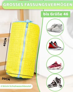 Set van 2 Schoenwaszakken voor de Wasmachine — thumbnail 2