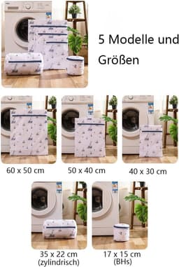 5x Wasmachinewasnetten - Set Fijne & Grove Machinewasbescherming — thumbnail 3