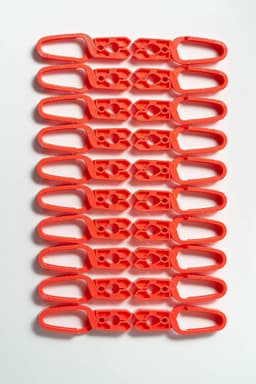 Sterke en Stabiele Wasknijpers - Modern Design, Roestvrij Kunststof, 20 Stuks — thumbnail 4