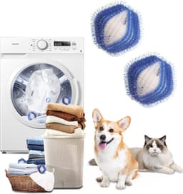 SolidKeus - Set van 12 Herbruikbare Pluizenballen voor Wasmachine — thumbnail 5