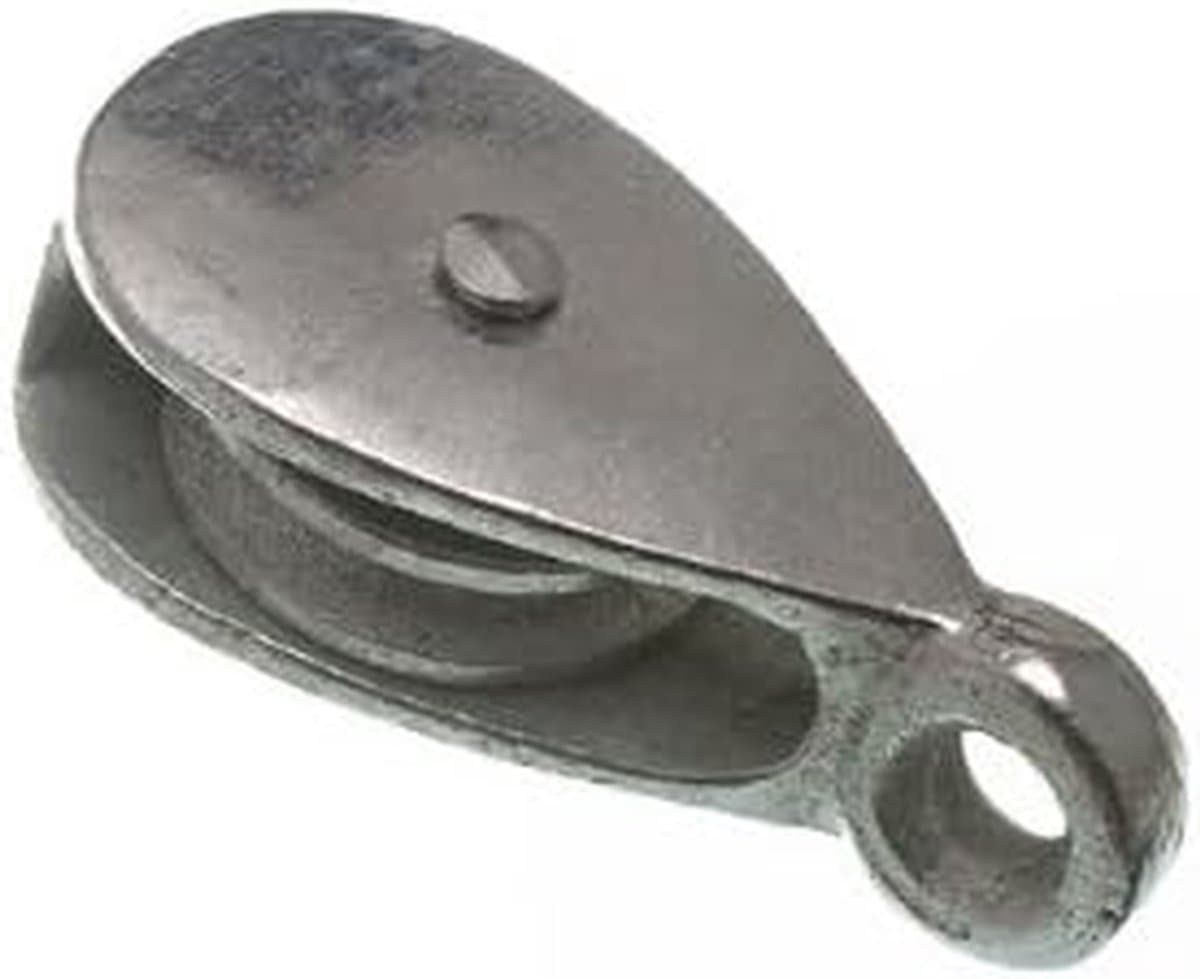 Waslijn Touw - Pulley Koord - Was Lijnen - Verzinkt Staal - 32 mm - Metaal — afbeelding 1