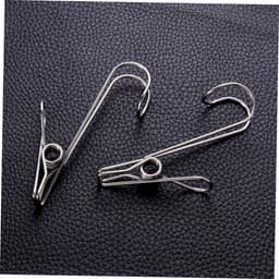 Roestvrijstalen Waslijners - Wasknijpers Clips - Kleding Ophangen - Winddicht Stevig - 10 stuks - Zilver — thumbnail 3