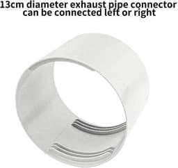 Afvoerslang 150mm - Uitbreidingsbuis - Geschikt voor mobiele airco's - Verstelbaar - Connector - Duurzaam materiaal - Airco Slang — thumbnail 3
