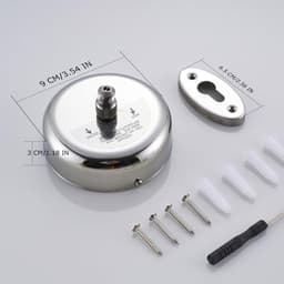 Deze uitschuifbare, aan de muur te bevestigen waslijn kan zowel binnen als buiten worden gebruikt. Hij wordt geleverd met een 2,8 meter lange SUS304 roestvrijstalen kabel en is geschikt voor woningen, hotels, — thumbnail 3