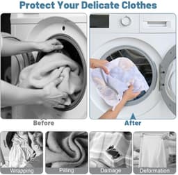 Solidchoice - 3-delige Waszakken voor Delicate Kleding — thumbnail 2