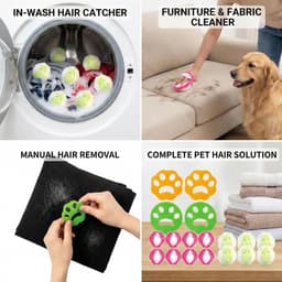 Huisdierhaarverwijderaar wasbal 16 stuks - pluizenbollen voor wasmachine - effectief kattenhaar verwijderen - ShopVlot — thumbnail 3