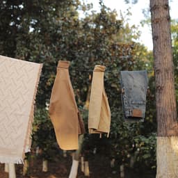 3m reflecterende kampeerwaslijn met 12 vaste kralen en opbergtas. Sterke draagkracht, winddichte waslijn voor kamperen, caravan, tent, balkon. — thumbnail 5