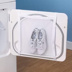 Speciale waszak voor schoenen en wasgoed, beschermt sneakers, voorkomt klitten en is universeel compatibel met wasmachines en drogers — thumbnail 1