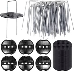 Solidchoice - Set van 50 Grondankers en Bufferschijven voor Tuinbevestiging — thumbnail 1
