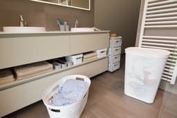 Curver Infinity Recycled Wasmand met deksel 60L + Wasmand 40L - Wit — thumbnail 4