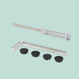 wanddroogrek inklapbaar - draaibaar - met accessoires - wit — thumbnail 3