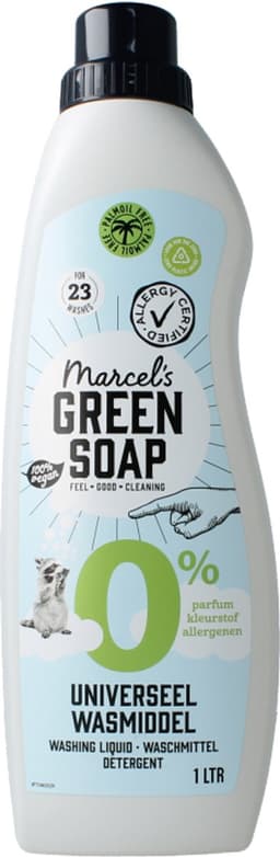 Marcel's Green Soap Wasmiddel Universeel 0% - 1 liter — thumbnail 4