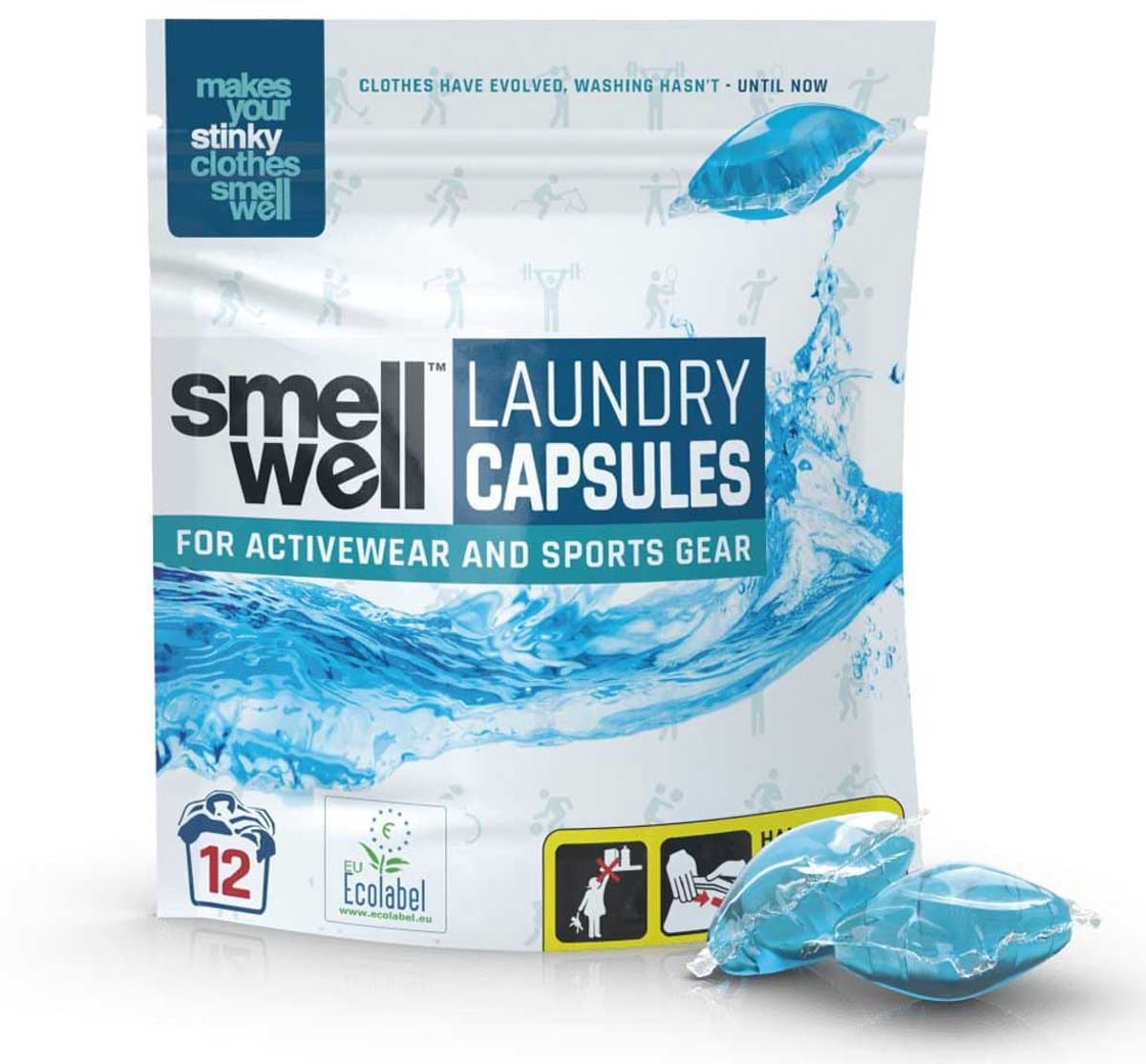 Smellwell - Wascapsules - Wasmiddel - Sport - Sportkleding — afbeelding 1
