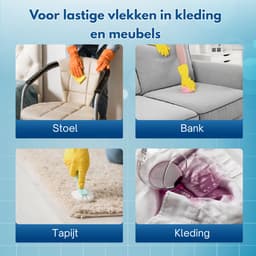 3G Professioneel Vlekreiniger 500 ml - Vlekverwijderaar - Vlekverwijderaar Kleding - Vlekken Reiniger - Textiel Reiniger - Tapijt Reiniger - Hardnekkige Vlekken - Kleding — thumbnail 4