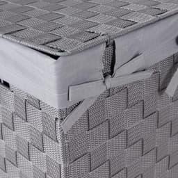 Wasmand Grijs 30 x 30 x H.50 cm - Praktische Opbergmand voor Kleding — thumbnail 3