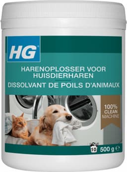 HG - Harenoplosser Voor Huisdierharen - Altijd Schone Machine - 10 Wasbeurten - 500 g - 1 stuk — thumbnail 1