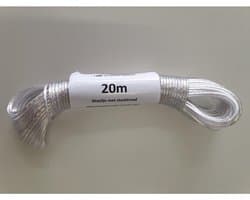 Waslijndraad 20Mx2,4mm met staalkern