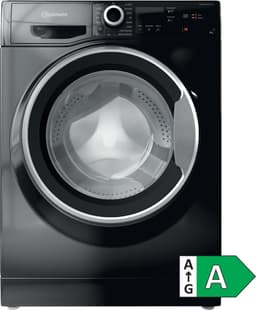Bauknecht WM BB 814 A wasmachine Voorlader 8 kg 1400 RPM Zwart — thumbnail 1
