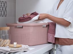 Curver Jute Wasmand 46L - Rose — thumbnail 4
