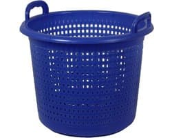 Wasmand - 45 liter - blauw