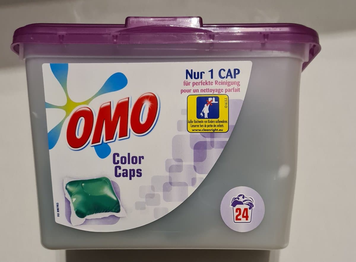 Omo wastabletten - Color Caps 24 wasbeurten — afbeelding 1