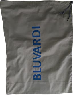Bluvardi katoenen waszak -XXL-Heavy Duty - met trekkoord - Taupe — thumbnail 3