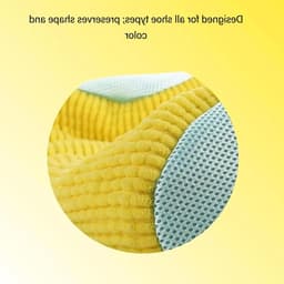 Schoenwaszak voor Sneakers, Grote Capaciteit, Ideaal voor Reizen, Efficiënt Schoenen Reinigen met Rits en Waszak — thumbnail 5