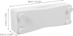 Verstelbare Kledinglijn - Intrekbare Waslijn - Buiten Drogen - Windbestendig Staaldraad - 26 cm - Zwart — thumbnail 4