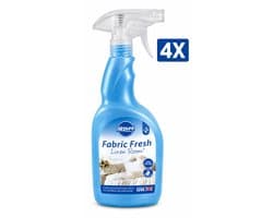 Airpure Textielverfrisser Linnen (Linen Room) 750 ml Spray - Set van 4 Flessen (3 L Totaal) - Geurneutralisator voor Beddengoed Gordijnen Kleding en Meubels - 100% Veganistisch en Dierproefvrij - Made in UK