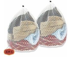 Set van 2 Wasnetten voor Wasmachine, Herbruikbare Waszakken van 40 x 50 cm, Bescherming tegen Deformatie en Vouwen van Kleding, Ideaal voor Delicate Was en Ondergoed