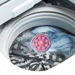 Wasmachine filterzakken - 3 stuks - Drijvende Haar Filtering - Herbruikbaar - Wasmachine reiniger - Haarvanger - Wasfilter - Voor het verwijderen van haar en drijvend vuil - 9.5cm — thumbnail 3