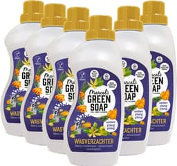 Marcel's Green Soap Wasverzachter - Amber & Ylang Ylang - 6 x 750ml - 180 wasbeurten — thumbnail 1