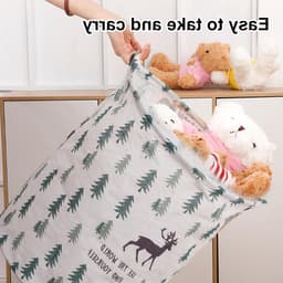 Opvouwbare Baby Wasmand - Kinderopbergmand met Handvatten - 30 x 40 cm - Waterafstotend en Duurzaam — thumbnail 4