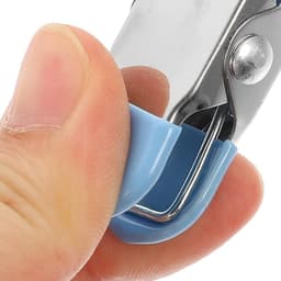 30-stuks Wasknijpers - Droogklemmen zonder resten - Roestvrijstalen wasknijpers - Sluitklemmen - Sokklemmen - Dekenklemmen - 5,5 x 2,5 cm - Multifunctioneel - Draagbaar - Geschikt voor thuis, keuken, kleding, snackzakjes en handdoeken - Blauw — thumbnail 4
