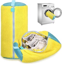 2 Stuks Herbruikbare Schoenwaszak voor Sneakers, Wasmachine, 360° Reiniging, Ideaal voor Wassen en Beschermen van Schoenen — thumbnail 1