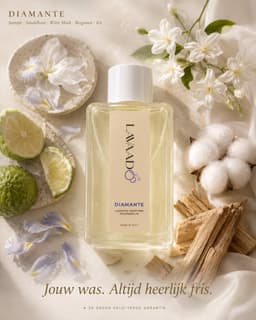 Lavaado® Luxe Wasparfum – Geur Diamante – Fris & Bloemig – 280ml – Langdurige Geur voor Kleding – Italiaanse Parfumkwaliteit — thumbnail 2