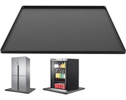 Koelkast Vloermat - Wasmachine Opvangbak - Vloer Beschermen - Lekvrije Condensabsorptie - 60x60x15cm - Grijs