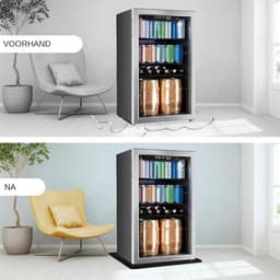 Koelkast Vloermat - Wasmachine Opvangbak - Vloer Beschermen - Lekvrije Condensabsorptie - 60x60x15cm - Grijs — thumbnail 3