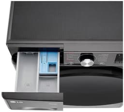 LG W4WR70X6YB - WAS-DROOGCOMBINATIE 10/6 KG - Zwart — thumbnail 4