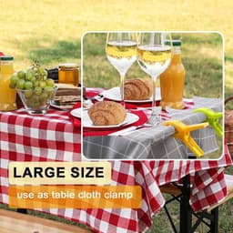 Wasknijpers - 24 Stuks - Grote Knijpers - Kunststof - Strandlaken Knijpers - Badlaken Clips - Heavy Duty Handdoekklemmen - Handdoekklemmen Voor Strandligstoelen - Winddicht - Voor Strandlaken, Beddengoed En Dikke Kleding - 11.5*8.1cm - Kleurrijk — thumbnail 3