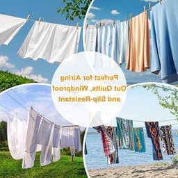 60 Stuks Antislip Wasknijpers met Mand, Windbestendige Plastic Klemmen voor Waslijn, Kledingrek, Sokken en Handdoeken — thumbnail 5
