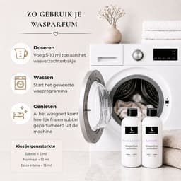 Labryce Wasparfum - Fresh Laundry & Lavendel - 2 x 250 ml - Duo Pakket — thumbnail 5