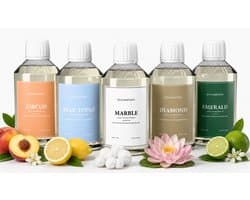 STEAMSTORY - 5x250ml - Wasparfum - Bundel - Frisse geur - set