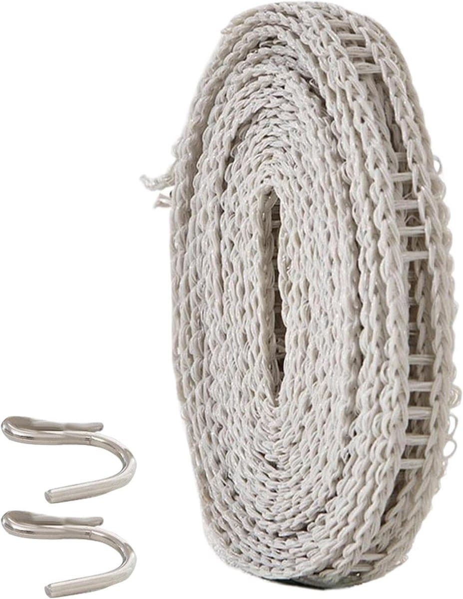 Reis Waslijn - Draagbare Drooglijn - Buiten Drogen - Windproof Ontwerp - 5 Meter - Grijs — afbeelding 1