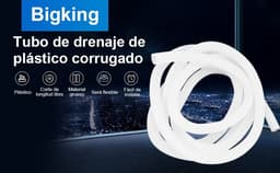 Dailygoods- Afvoerslang 3 Meter - Afvoerslang Wasmachine - Afvoerslang Airco - Flexibele Water Slang - Plastic Slang - Hoogwaardige Bendingseigenschappen - Waterafvoerslang — thumbnail 3